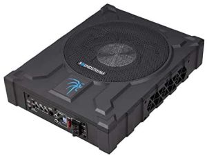 Subwoofer plano AMPLIFICADO de 10" marca SOUNDSTREAM modelo USB-10P (400RMS) 