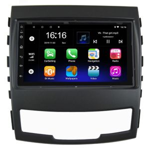 Autoradio universal ANDROID 10 Pantalla 7" + consola adaptadora para SSANGYONG KORANDO 2010-2013, Procesador 4 Nucleos (32+2) con WIFI-GPS-BT-USB + Camara Retro (EN STOCK)