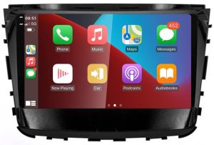 Autoradio para SSANGYONG REXTON años del 2018-23, Procesador 4 Nucleos (64+2) Android 13 - Pantalla 9" con CARPLAY y ANDROID AUTO Inalambrico + WIFI-GPS-BT (EN STOCK) QUAD64+2RAM-KBT SERIES