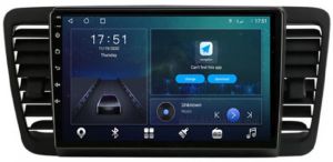 Autoradio para SUBARU LEGACY años 2004-09, Pantalla QLED de 9" Procesador 8 Nucleos (64+4), Android 12 con Carplay inalambrico + procesador de audio DSP-GPS-BT-USB-WIFI-Chip4G (EN STOCK) OCTA64 SERIES