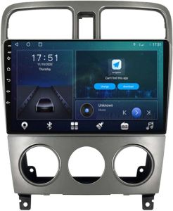 Autoradio para SUBARU FORESTER años 2003-08, Pantalla QLED de 9" Procesador 8 Nucleos (64+4), Android 13 con Carplay inalambrico + procesador de audio DSP-GPS-BT-USB-WIFI-Chip4G (EN STOCK) OCTA64 SERIES