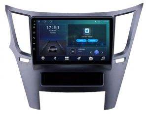Autoradio para SUBARU OUTBACK años 2009-17, Pantalla QLED de 10" Procesador 8 Nucleos (64+4), Android 12 con Carplay inalambrico + procesador de audio DSP-GPS-BT-USB-WIFI-Chip4G (EN STOCK) OCTA64 SERIES