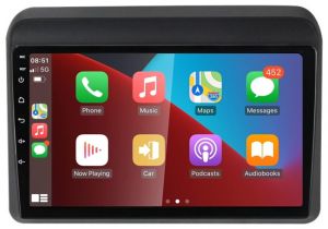 Autoradio para SUZUKI IGNIS años del 2018-21, Procesador 4 Nucleos (64+2) Android 13 - Pantalla 9" con CARPLAY y ANDROID AUTO Inalambrico + WIFI-GPS-BT (EN STOCK) QUAD64+2RAM-KBT SERIES