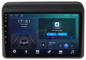 Autoradio para SUZUKI IGNIS años del 2018-21, Pantalla QLED de 9" Procesador 8 Nucleos (64+4), Android 12 con Carplay inalambrico + procesador de audio DSP-GPS-BT-USB-WIFI-Chip4G (EN STOCK) OCTA64 SERIES