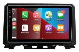 Autoradio para SUZUKI para el modelo JIMNY años del 2019-22, Procesador 4 Nucleos (64+2) Android 13 - Pantalla 9" con CARPLAY y ANDROID AUTO Inalambrico + WIFI-GPS-BT (EN STOCK) QUAD64+2RAM-KBT SERIES