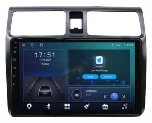 Autoradio para SUZUKI SWIFT años 2004-10, Pantalla QLED de 9" Procesador 8 Nucleos (64+4), Android 12 con Carplay inalambrico + procesador de audio DSP-GPS-BT-USB-WIFI-Chip4G (EN STOCK) OCTA64 SERIES