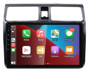 Autoradio para SUZUKI SWIFT años 2004-10, Procesador 4 Nucleos (64+2) Android 13 - Pantalla 9" con CARPLAY y ANDROID AUTO Inalambrico + WIFI-GPS-BT (EN STOCK) QUAD64+2RAM-KBT SERIES
