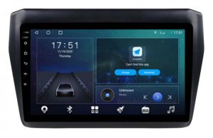 Autoradio para SUZUKI SWIFT años 2017-21, Pantalla QLED de 9" Procesador 8 Nucleos (64+4), Android 12 con Carplay inalambrico + procesador de audio DSP-GPS-BT-USB-WIFI-Chip4G (EN STOCK) OCTA64 SERIES