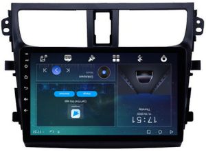 Autoradio para SUZUKI CELERIO años 2015-20, Pantalla QLED de 9" Procesador 8 Nucleos (64+4), Android 12 con Carplay inalambrico + procesador de audio DSP-GPS-BT-USB-WIFI-Chip4G (EN STOCK) OCTA64 SERIES
