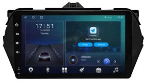 Autoradio para SUZUKI CIAZ años 2014-19, Pantalla QLED de 9" Procesador 8 Nucleos (64+4), Android 12 con Carplay inalambrico + procesador de audio DSP-GPS-BT-USB-WIFI-Chip4G (EN STOCK) OCTA64 SERIES