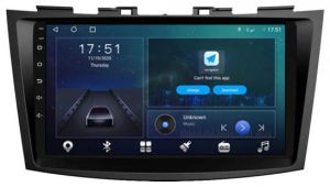 Autoradio para SUZUKI ERTIGA años 2011-17, Pantalla QLED de 9" Procesador 8 Nucleos (64+4), Android 12 con Carplay inalambrico + procesador de audio DSP-GPS-BT-USB-WIFI-Chip4G (EN STOCK) OCTA64 SERIES