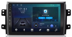 Autoradio para SUZUKI modelo SX4 años 2006-18, Pantalla QLED de 9" Procesador 8 Nucleos (64+4), Android 12 con Carplay inalambrico + procesador de audio DSP-GPS-BT-USB-WIFI-Chip4G (EN STOCK) OCTA64 SERIES