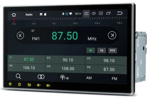 Autoradio Universal Pantalla 10.1" con cuerpo 2Din - Android 10 con procesador de 6 Nucleos (64+4) con DVD-WIFI-GPS-BT-Procesador Audio DSP + Cam + Carplay Inalambrico (EN STOCK) PX6 SERIES