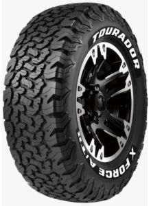 Llanta marca TOURADOR  modelo X FORCE A/T II  rwl  6PR (95S) TL  medida LT27x8.50 R14