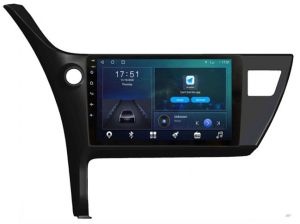 Autoradio para TOYOTA COROLLA años 2016-19, Pantalla QLED de 10" Procesador 8 Nucleos (64+4), Android 12 con Carplay inalambrico + procesador de audio DSP-GPS-BT-USB-WIFI-Chip4G (EN STOCK) OCTA64 SERIES