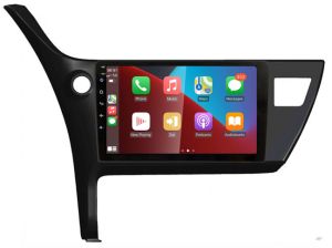Autoradio para TOYOTA COROLLA años 2016-19, Procesador 4 Nucleos (64+2) Android 13 - Pantalla 10" con CARPLAY y ANDROID AUTO Inalambrico + WIFI-GPS-BT (EN STOCK) QUAD64+2RAM-KBT SERIES