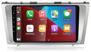 Autoradio para TOYOTA CAMRY años del 2007-11, Procesador 4 Nucleos (64+2) Android 13 - Pantalla 9" con CARPLAY y ANDROID AUTO Inalambrico + WIFI-GPS-BT (EN STOCK) QUAD64+2RAM-KBT SERIES
