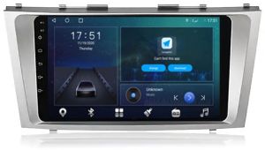 Autoradio para TOYOTA CAMRY años del 2007-11, Pantalla QLED de 9" Procesador 8 Nucleos (64+4), Android 12 con Carplay inalambrico + procesador de audio DSP-GPS-BT-USB-WIFI-Chip4G (EN STOCK) OCTA64 SERIES
