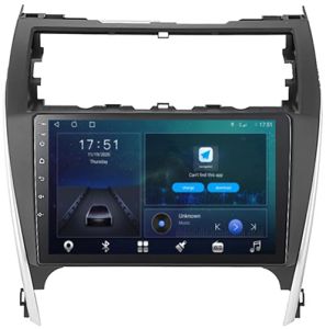 Autoradio para TOYOTA CAMRY años del 2012-17, Pantalla QLED de 9" Procesador 8 Nucleos (64+4), Android 13 con Carplay+DSP-GPS-BT-USB-WIFI-Camara Retro (EN STOCK) OCTA64 SERIES