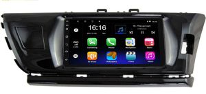 Autoradio universal ANDROID 10 Pantalla 7" + consola adaptadora para TOYOTA COROLLA 2014-15, Procesador 4 Nucleos (32+2) con WIFI-GPS-BT-USB + Camara Retro (EN STOCK)