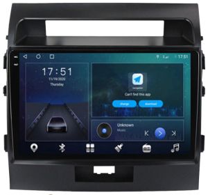 Autoradio para TOYOTA LAND CRUISER 200 años del 2007-15, Pantalla QLED de 10" Procesador 8 Nucleos (64+4), Android 12 con Carplay inalambrico + procesador de audio DSP-GPS-BT-USB-WIFI-Chip4G (EN STOCK) OCTA64 SERIES