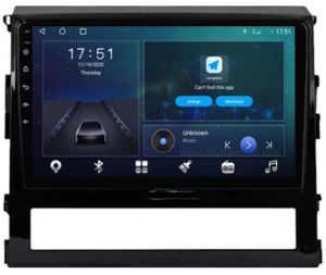 Autoradio para TOYOTA LAND CRUISER200 años 2015-20, Pantalla QLED de 9" Procesador 8 Nucleos (64+4), Android 12 con Carplay inalambrico + procesador de audio DSP-GPS-BT-USB-WIFI-Chip4G (EN STOCK) OCTA64 SERIES
