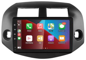 Autoradio para TOYOTA RAV4 años 2008-12, Procesador 4 Nucleos (64+2) Android 13 - Pantalla 10" con CARPLAY y ANDROID AUTO Inalambrico + WIFI-GPS-BT (EN STOCK) QUAD64+2RAM-KBT SERIES