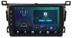 Autoradio para TOYOTA RAV4 años 2013-18, Pantalla QLED de 9" Procesador 8 Nucleos (64+4), Android 12 con Carplay inalambrico + procesador de audio DSP-GPS-BT-USB-WIFI-Chip4G (EN STOCK) OCTA64 SERIES