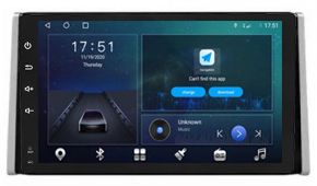 Autoradio para TOYOTA RAV4 años 2019-21, Pantalla QLED de 9" Procesador 8 Nucleos (64+4), Android 12 con Carplay inalambrico + procesador de audio DSP-GPS-BT-USB-WIFI-Chip4G (EN STOCK) OCTA64 SERIES