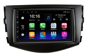 Autoradio universal ANDROID 10 Pantalla 7" + consola adaptadora para TOYOTA RAV4 2007-12, Procesador 4 Nucleos (32+2) con WIFI-GPS-BT-USB + Camara Retro (EN STOCK)