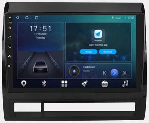 Autoradio para TOYOTA TACOMA años del 2005-15, Pantalla QLED de 9" Procesador 8 Nucleos (64+4), Android 12 con Carplay inalambrico + procesador de audio DSP-GPS-BT-USB-WIFI-Chip4G (EN STOCK) OCTA64 SERIES