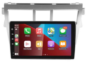 Autoradio para TOYOTA YARIS años 2007-12, Procesador 4 Nucleos (64+2) Android 13 - Pantalla 9" con CARPLAY y ANDROID AUTO Inalambrico + WIFI-GPS-BT (EN STOCK) QUAD64+2RAM-KBT SERIES