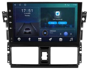 Autoradio para TOYOTA YARIS años 2013-18, Pantalla QLED de 9" Procesador 8 Nucleos (64+4), Android 12 con Carplay inalambrico + procesador de audio DSP-GPS-BT-USB-WIFI-Chip4G (EN STOCK) OCTA64 SERIES