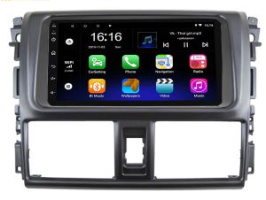 Autoradio universal ANDROID 10 Pantalla 7" + consola adaptadora para TOYOTA YARIS 2014-16, Procesador 4 Nucleos (32+2) con WIFI-GPS-BT-USB + Camara Retro (EN STOCK)