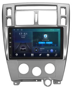 Autoradio para HYUNDAI TUCSON años 2005-10, Pantalla QLED de 10" Procesador 8 Nucleos (64+4), Android 12 con Carplay inalambrico + procesador de audio DSP-GPS-BT-USB-WIFI-Chip4G (EN STOCK) OCTA64 SERIES