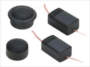 Par de Tweeter marca SOUNDSTREAM modelo TWS.1 de 1 pulgada, con crossover
