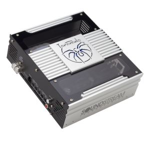 AMPLIFICADOR de 1 canal marca SOUNDSTREAM  modelo TXP1.6000D (6000 Watts Max 1 Ohm Monoblock Clase D Tarantula Xtreme)