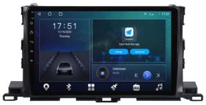 Autoradio para TOYOTA HIGHLANDER años del 2014-19, Pantalla QLED de 10" Procesador 8 Nucleos (64+4), Android 12 con Carplay inalambrico + procesador de audio DSP-GPS-BT-USB-WIFI-Chip4G (EN STOCK) OCTA64 SERIES