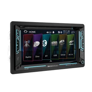 Equipo DVD de 6.2" Touchscreen marca SOUNDSTREAM modelo VR-63B 