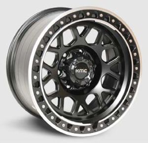 Juego de aros VARELOX Wheels  modelo FF-DM-DX130 matt black - 17"x9.0" - 6x139.7 - dis. KMC