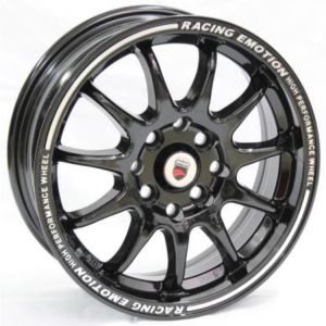 Juego de aros marca VARELOX Wheels  modelo Z263  b1-z - 14"x5.5"  4x100 (8h)