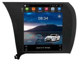 Autoradio Homologado Tesla KIA CERATO años del 2013-18 Procesador 8 Nucleos (64+4) Android 11 - Pantalla 9.7" Tecnologia Ips con WIFI-GPS-BT-Procesador Audio DSP +Cam + Carplay inalambrico (Importación 7D) PREMIUM Series