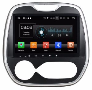 Autoradio Homologado RENAULT CAPTUR 2017-18 (a/c manual) Procesador 8 Nucleos (128+8) Android 11 - Pantalla 9" con WIFI-GPS-BT-Procesador Audio DSP, Carplay Inalambrico y Android Auto + CamRet + TV Full HD (Importación 10D) PREMIUM series