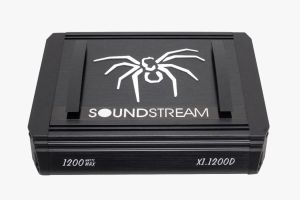 Amplificador De 1 Canal Marca Soundstream Modelo X1.1200D XLINE