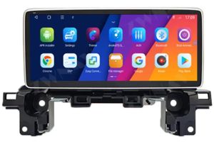 Autoradio Homologado MAZDA Cx5 2017-23 Procesador 8 Nucleos (128+8) Android 12 - Pantalla 10.25" con JOYSTICK-WIFI-GPS-BT-Procesador Audio DSP, Carplay Inalambrico y Android Auto + CamRet (Importación 10D) PREMIUM series