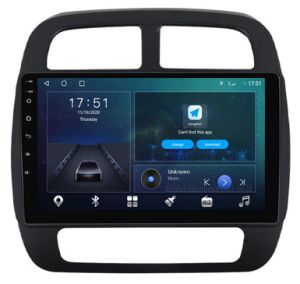 Autoradio para RENAULT KWID años del 2016-23, Pantalla QLED de 10" Procesador 8 Nucleos (64+4), Android 12 con Carplay inalambrico + procesador de audio DSP-GPS-BT-USB-WIFI-Chip4G (EN STOCK) OCTA64 SERIES
