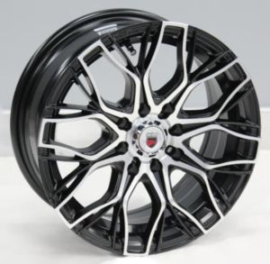 Juego de aros marca VARELOX Wheels  modelo Y3366  bpm5 - 14"x6.0" - 4x100 (8h)