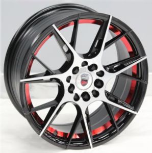 Juego de aros marca VARELOX Wheels  modelo Z1046  b1(2)/r+b4 - 16"x7.0" - 5x114.3 (10h)