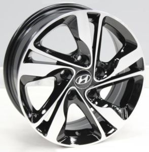 Juego de aros marca VARELOX Wheels  modelo Z205  b4 - 15"x6.0" - 5x114.3 - compat. HYUNDAI