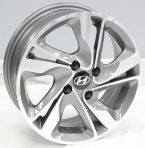 Juego de aros VARELOX Wheels  modelo Z205  g4 - 15"x6.0" - 4x100 - compat. HYUNDAI